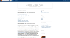 Desktop Screenshot of chesslinks.blogspot.com