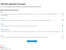 Tablet Screenshot of ericssonhebin.blogspot.com