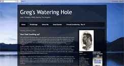 Desktop Screenshot of gregswateringhole.blogspot.com