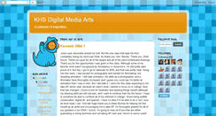 Desktop Screenshot of khsdigitalmediaarts.blogspot.com