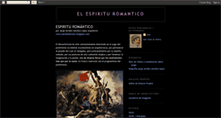 Desktop Screenshot of espirituromantico.blogspot.com