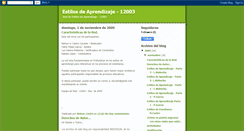 Desktop Screenshot of estilosdeaprendizaje-12003.blogspot.com