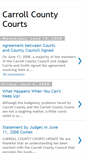 Mobile Screenshot of carrollcountycourts.blogspot.com