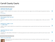 Tablet Screenshot of carrollcountycourts.blogspot.com