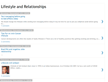 Tablet Screenshot of lifestyle-and-relationships.blogspot.com