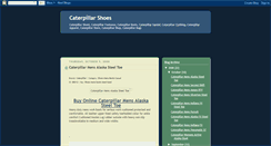Desktop Screenshot of caterpillarshoes.blogspot.com