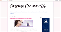 Desktop Screenshot of freebiesfactorysingapore.blogspot.com