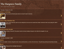 Tablet Screenshot of hargravefamily.blogspot.com