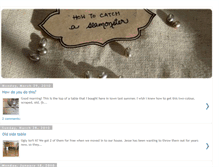 Tablet Screenshot of catchingseamonsters.blogspot.com