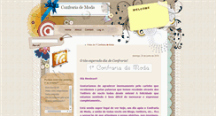 Desktop Screenshot of confrariademoda.blogspot.com