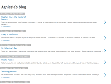 Tablet Screenshot of agniesiablog.blogspot.com