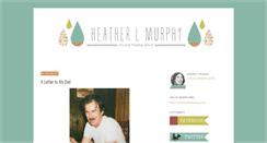 Desktop Screenshot of heatherlmurphy.blogspot.com