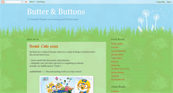 Desktop Screenshot of butterandbuttons.blogspot.com