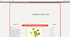 Desktop Screenshot of mightytwosave.blogspot.com