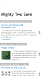 Mobile Screenshot of mightytwosave.blogspot.com