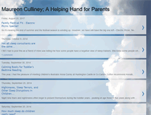 Tablet Screenshot of maureenculliney.blogspot.com