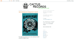 Desktop Screenshot of cactusrecords.blogspot.com