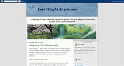 Desktop Screenshot of lose-weight-at-forties.blogspot.com