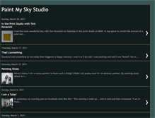Tablet Screenshot of pamelapaintmysky.blogspot.com