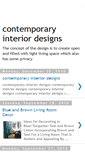 Mobile Screenshot of contemporaryinterior2.blogspot.com