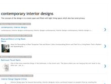 Tablet Screenshot of contemporaryinterior2.blogspot.com