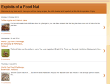 Tablet Screenshot of exploitsofafoodnut.blogspot.com