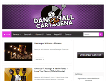 Tablet Screenshot of dancehallclubcartagena.blogspot.com