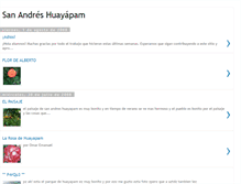 Tablet Screenshot of huayapam.blogspot.com