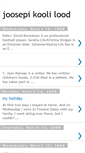 Mobile Screenshot of joosepiajaveeb.blogspot.com
