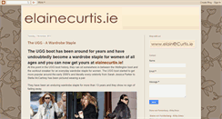 Desktop Screenshot of elainecurtis.blogspot.com