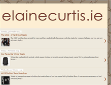 Tablet Screenshot of elainecurtis.blogspot.com