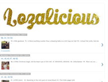 Tablet Screenshot of lozalicious.blogspot.com