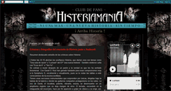 Desktop Screenshot of histeriamania.blogspot.com