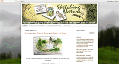 Desktop Screenshot of naturesketchers.blogspot.com