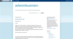 Desktop Screenshot of adwordsuzmani.blogspot.com