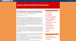 Desktop Screenshot of oaxacabedandbreakfastassociation.blogspot.com