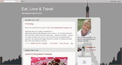 Desktop Screenshot of eatlovetravel.blogspot.com