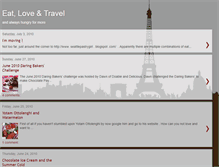 Tablet Screenshot of eatlovetravel.blogspot.com