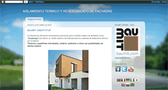 Desktop Screenshot of baumit-aislamiento-termico-fachadas.blogspot.com