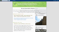 Desktop Screenshot of ameditur-medicaltourisminmexico.blogspot.com