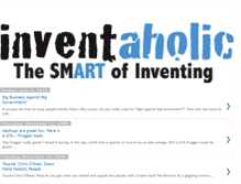 Tablet Screenshot of inventaholic.blogspot.com