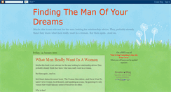 Desktop Screenshot of dating-men.blogspot.com