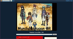 Desktop Screenshot of mundobakuganbr.blogspot.com