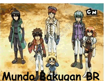 Tablet Screenshot of mundobakuganbr.blogspot.com