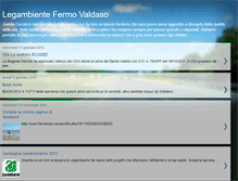 Tablet Screenshot of legambientefermoval.blogspot.com