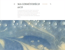 Tablet Screenshot of macosmetodeco.blogspot.com