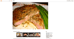 Desktop Screenshot of freshtunasteak-recipes.blogspot.com