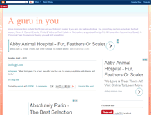 Tablet Screenshot of aguruinyou.blogspot.com