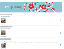 Tablet Screenshot of myplumpudding.blogspot.com