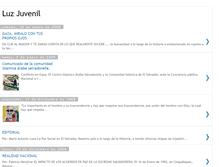 Tablet Screenshot of luzjuvenil.blogspot.com